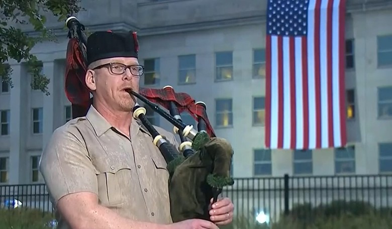 Pentagon Unfurls Massive American Flag to Commemorate Sept. 11 Attacks