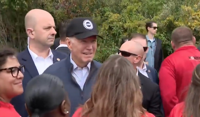 Geriatric Confusion and Pandering Abound During Joe Biden's Trip to the UAW Picket Line 