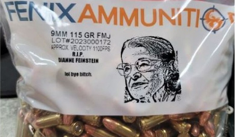 Fenix Ammunition Dances on Dianne Feinstein's Grave by Offering Free Bullets to CA Residents