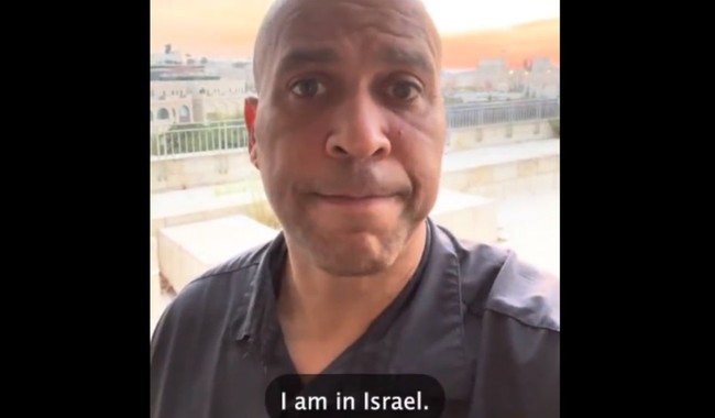 ‘Please Stop’: Rabbi Shreds ‘Friend’ Cory Booker’s ‘I’m in Israel’ Video, Betrayal of Jewish Community