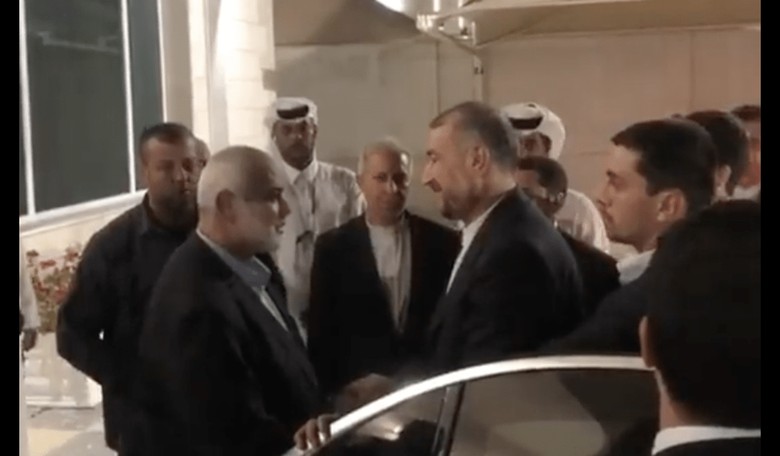 WATCH: Stunning Meeting Between Iranian FM and Hamas Leader Raises All Kinds of Questions