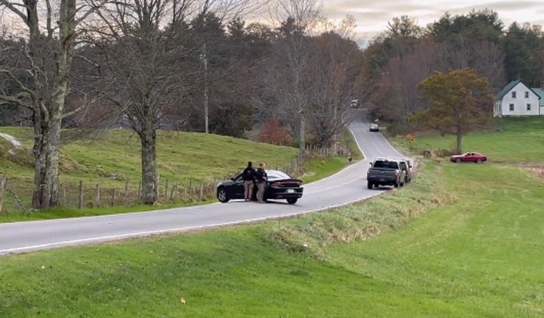 WATCH: Police, Feds Descending on Property Owned by Lewiston Mass Shooting Suspect: 'FBI, Open the Door!'