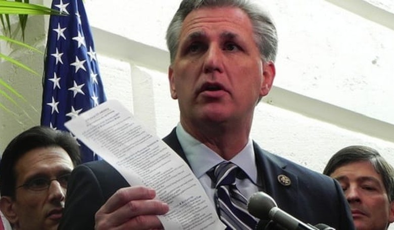 Kevin McCarthy Gets the Last Word in on Nancy Pelosi's Tantrum