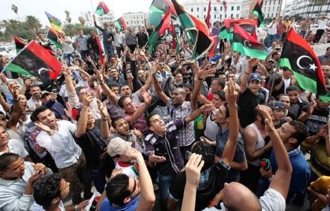 libya crowd