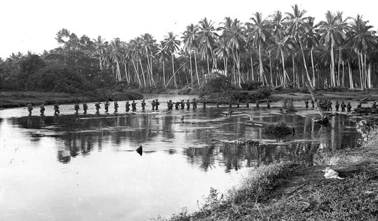 Guadalcanal. August 7, 1942