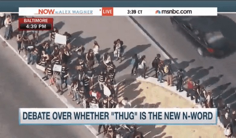 Obama uses "thug" even though he's only half-black