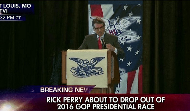 Rick Perry suspends his campaign