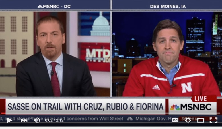 Ben Sasse Takes Time to Actually Serve His Constituents (By Driving an Uber)