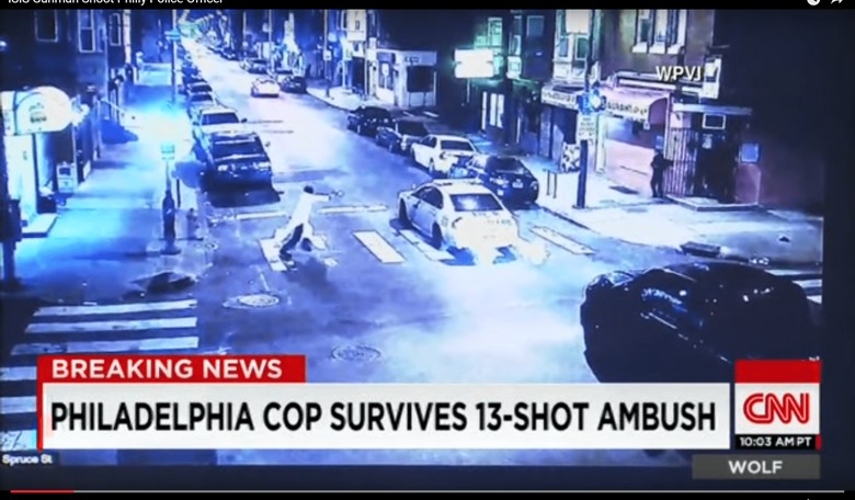 (VIDEO) Confessed ISIS Sympathizer Shoots Philly Police Officer; Mayor Says the Shooter Is Not ISIS