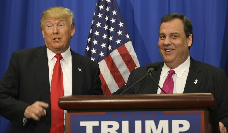Trump Mocks Christie On Stage for Being Fat