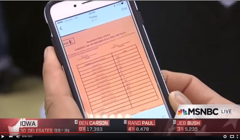 (VIDEO) Watch How Rick Santorum Got ZERO Votes In One Iowa Precinct