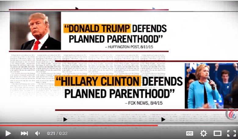 New Ted Cruz Ad Super Glues Planned Parenthood To Donald Trump's Butt