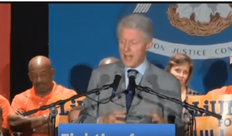 (VIDEO) Bill Clinton Credits Hillary With Getting UN Sanctions Imposed On IRAQ!?