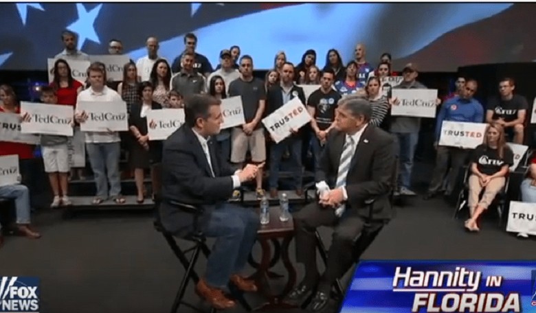 (VIDEO) Watch Ted Cruz Reduce Sean Hannity To Silence As He Takes Donald Trump Apart