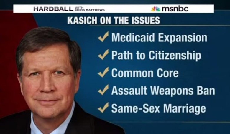 For A Republican, John Kasich Looks A Helluva Lot Like A Democrat