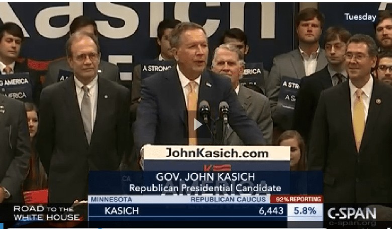Mitch McConnell Blames John Kasich For Being John Kasich
