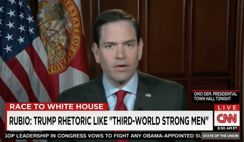 Rubio Compares Trump to 3rd World Strongman