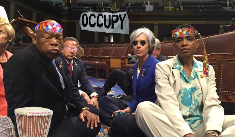 SCAM: Dems CHOSE to Reject Forcing Gun Control Vote So They Could Run Sit-In Fundraising Scheme Instead