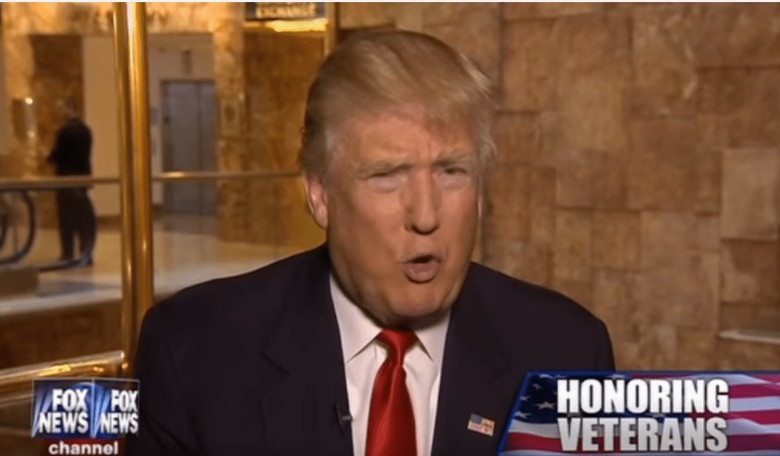 Donald Trump Lies About Veterans Contributions To A Compliant Sean Hannity (VIDEO)