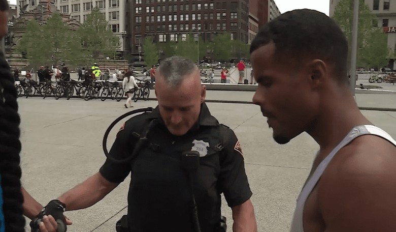 As Police Officers Are Hunted, One Touching Moment At the RNC Gives Us Hope