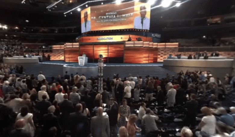 More DNC Chaos: Crowd Boos During Opening Prayer When Clinton Is Mentioned In It