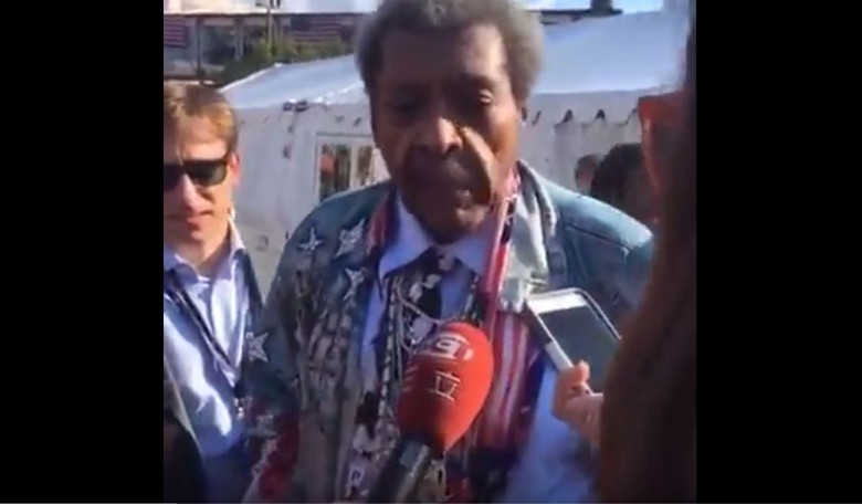 Don King Says 'Ranch Prisham' Won't Let Him Speak At the Convention Because He Hates Black People (VIDEO)