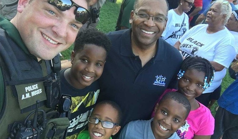 Here's What Happens When Police and Black Lives Matter Come Together In Peace
