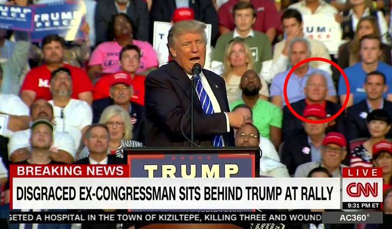 Homophobic Media Criticizes Donald Trump For Allowing Gay Former Congressman Into Rally (VIDEO)