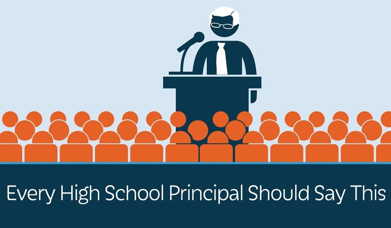 Watch: What Every Principal In America Should Tell Their Students