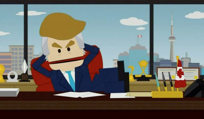 South Park Creators Would Vote Johnson Over Trump and Hillary, or "Giant Douche and Turd Sandwich"