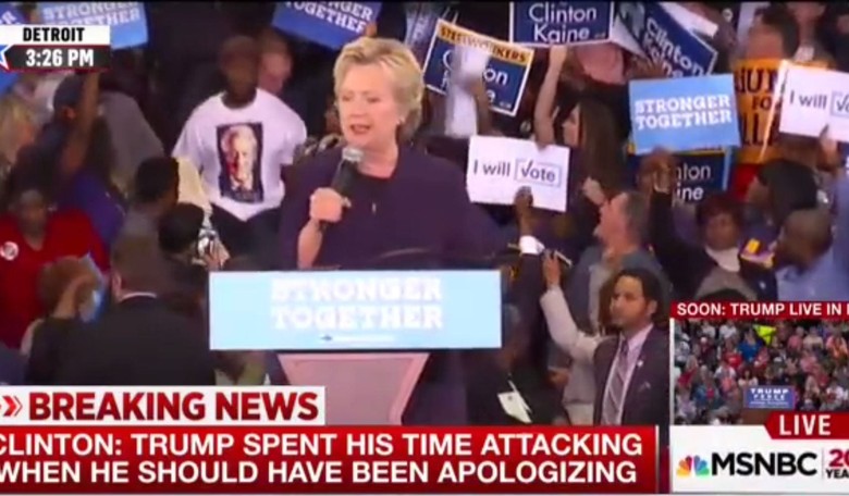 Did Hillary Clinton Incite Her Audience To Rough Up A Heckler? (VIDEO)