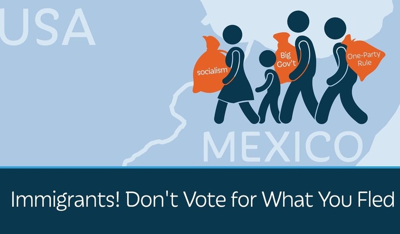 Why Do Hispanics Fleeing Foreign Countries Vote for the Same Policies That Caused Them to Flee?