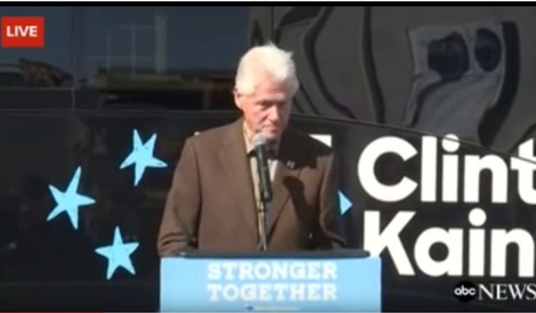 Bill Clinton Knows It Wasn't James Comey That Caused Hillary Clinton To Lose