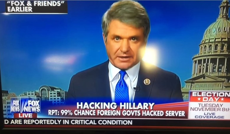 WOW. Rep. Michael McCaul Shoots the Shark And Then Pole Vaults Over Its Corpse (VIDEO)