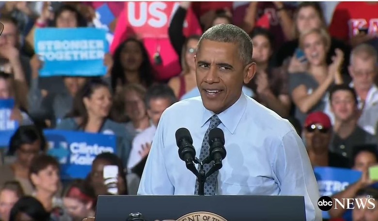 Obama Begs Self-Loathing Males To Vote For Hillary Clinton