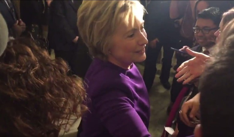 Friday Schadenfreude. Watch Millenials Sob While Greeting Hillary Clinton (VIDEO)