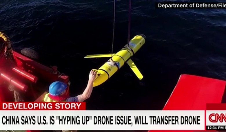 China Promises To Eventually Return Stolen US Navy Submersible