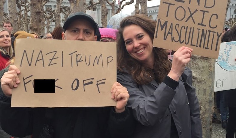 Exclusive San Fransisco Women's March Coverage: Pu**ies and Immigration, and Gay Rights...OH MY!