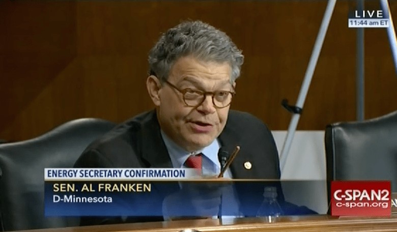 Al Franken Gives His Judicial Nominations Page a Badly Bleeding Facelift