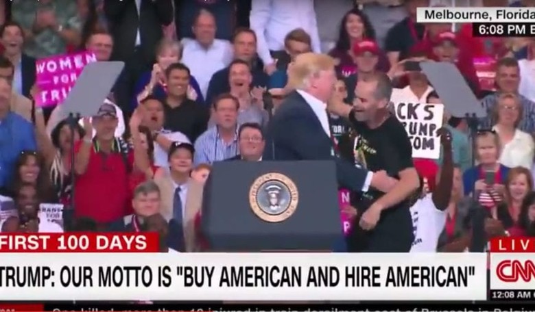 You'll Never Believe How the Media Reacts To Trump Inviting A Random Voter On Stage