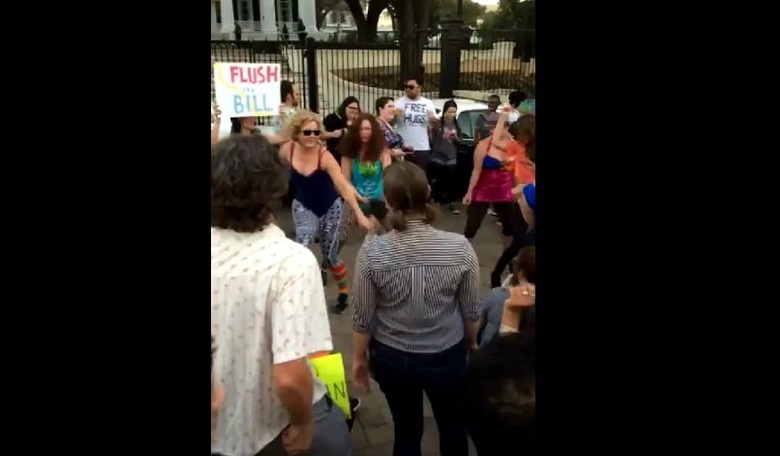 OUTRAGE!! Left Holds A "Queer Dance Freakout" To Intimidate TX Governor (VIDEO)