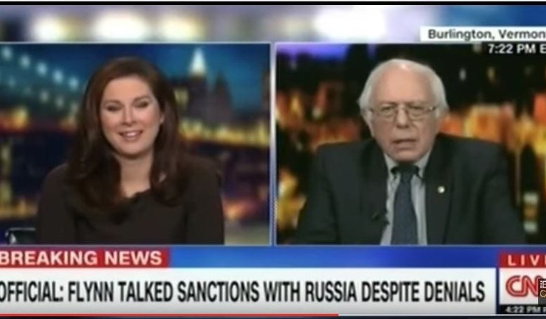 NO SENSE OF HUMOR. CNN Pulls the Plug On Bernie Sanders After #FakeNews Comment