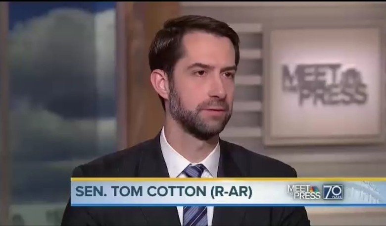 Tom Cotton Provides a Necessary "History Lesson" After MSNBC Mislabels Segregationist Democratic Senators "Republicans"