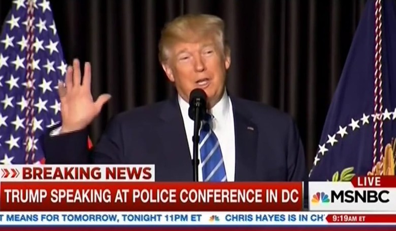 VIDEO: Trump Literally Reads Immigration Law During Speech to Explain Ban .. and it Works
