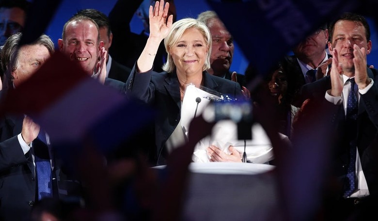 BREAKING. Marine Le Pen Declares Victory in First Round of French Presidential Elections