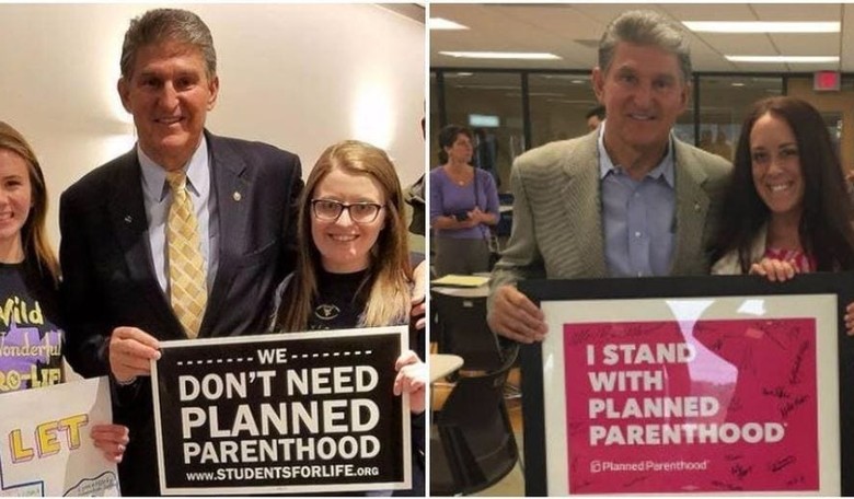 Is There Anything Joe Manchin Won't Say to Get Re-elected?