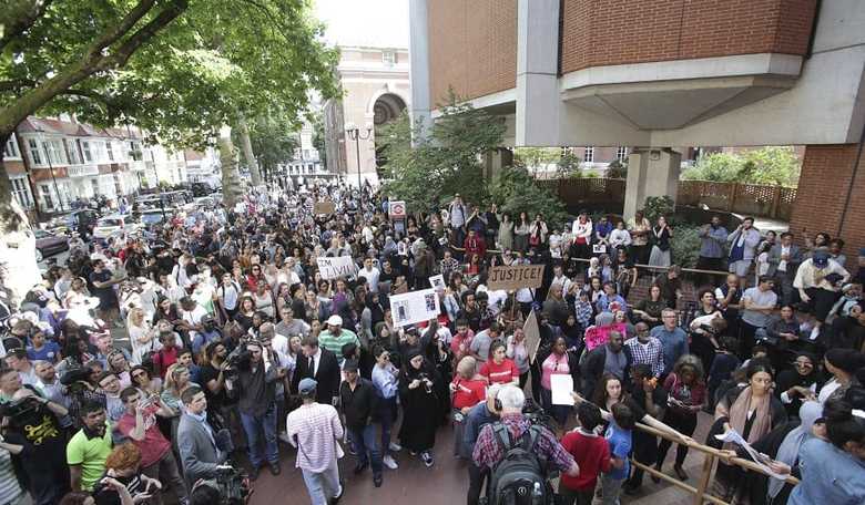 Protests in London Over Grenfell Tower Fire