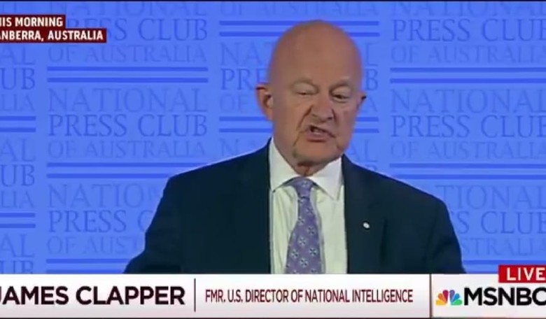 James Clapper Goes to Australia, Dons Clown Suit and Pole Vaults Over the Shark (VIDEO)