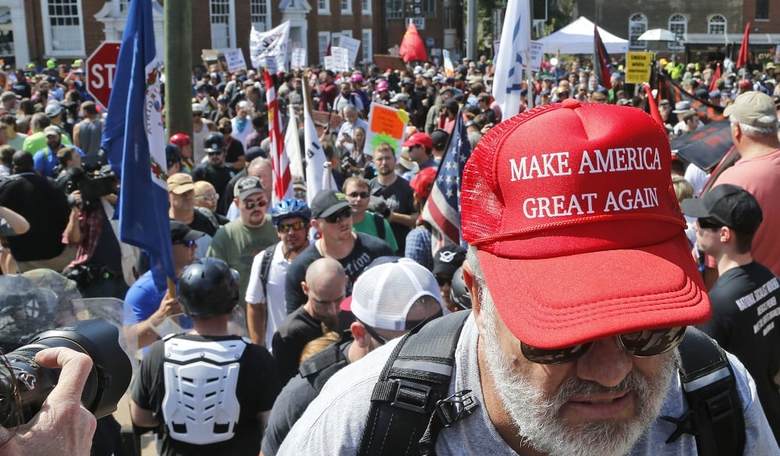 Trump's Tweet About Charlottesville Is Raising Eyebrows