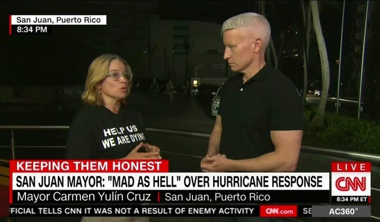 Batsh** Crazy Mayor of San Juan Says Puerto Rico is the Victim of Genocide